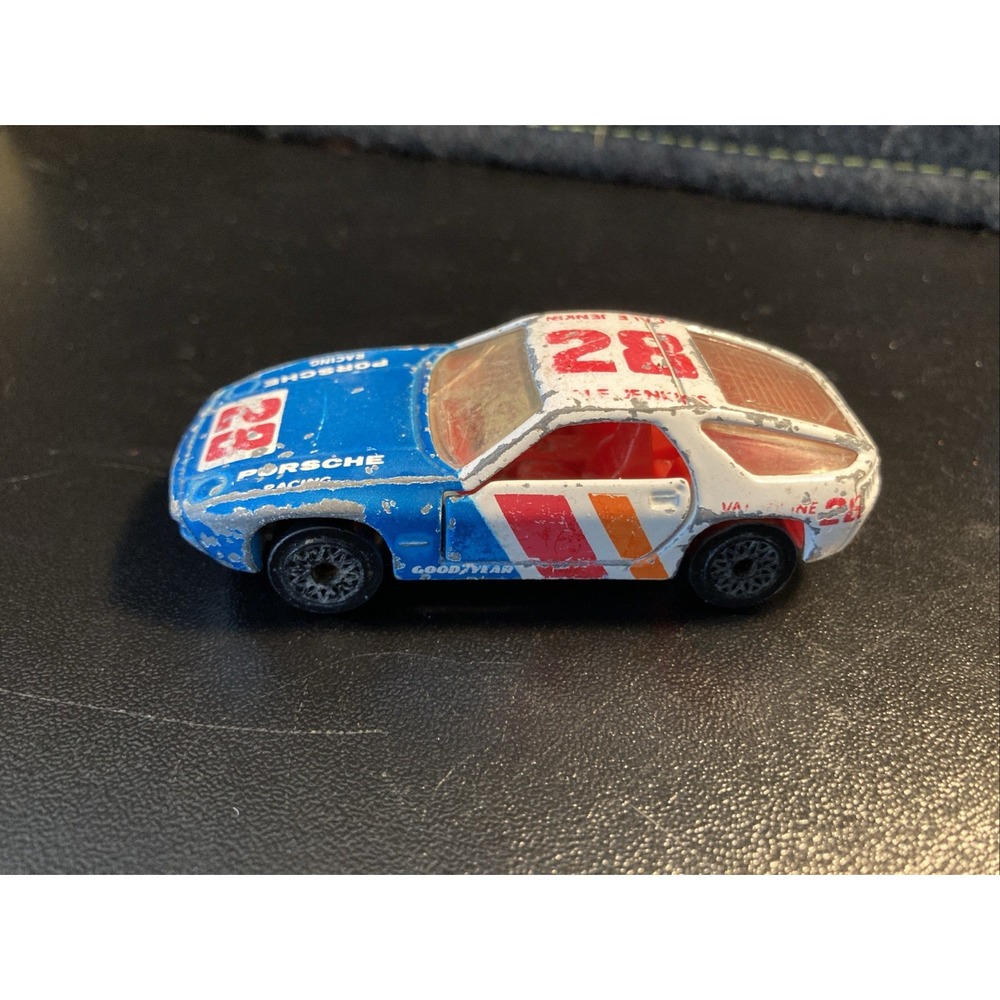 Vintage Matchbox  Porsche 928  Valvoline #28  Racing‎ Gale Jenkins 1979